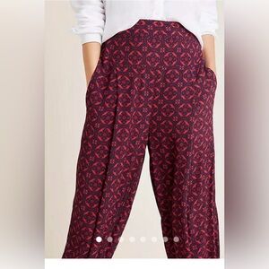 Anthropologie Printed Harem Pants W/ Pockets‎